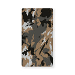 Brown And Black Camouflage Print Baby Crib Sheet