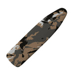 Brown And Black Camouflage Print Ironing Board Cover