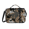 Brown And Black Camouflage Print Shoulder Strap Bible Bag