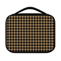 Brown And Black Houndstooth Print Classic Bible Case