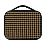 Brown And Black Houndstooth Print Classic Bible Case