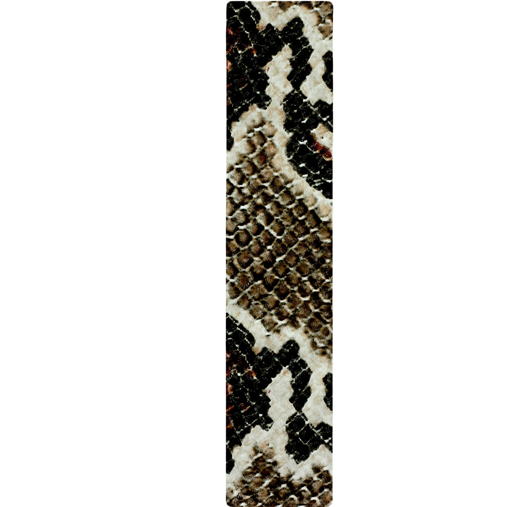 Brown And Black Snakeskin Print Table Runner