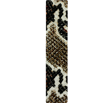 Brown And Black Snakeskin Print Table Runner
