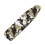 Brown And White Camouflage Print Ironing Board Cover