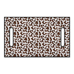 Brown And White Cow Pattern Print Golf Cart Seat Cover