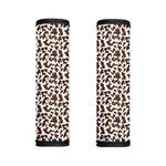 Brown And White Cow Pattern Print Handle Covers