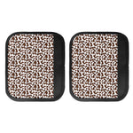 Brown And White Cow Pattern Print Handle Covers