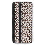 Brown And White Cow Pattern Print Refrigerator Handle Covers
