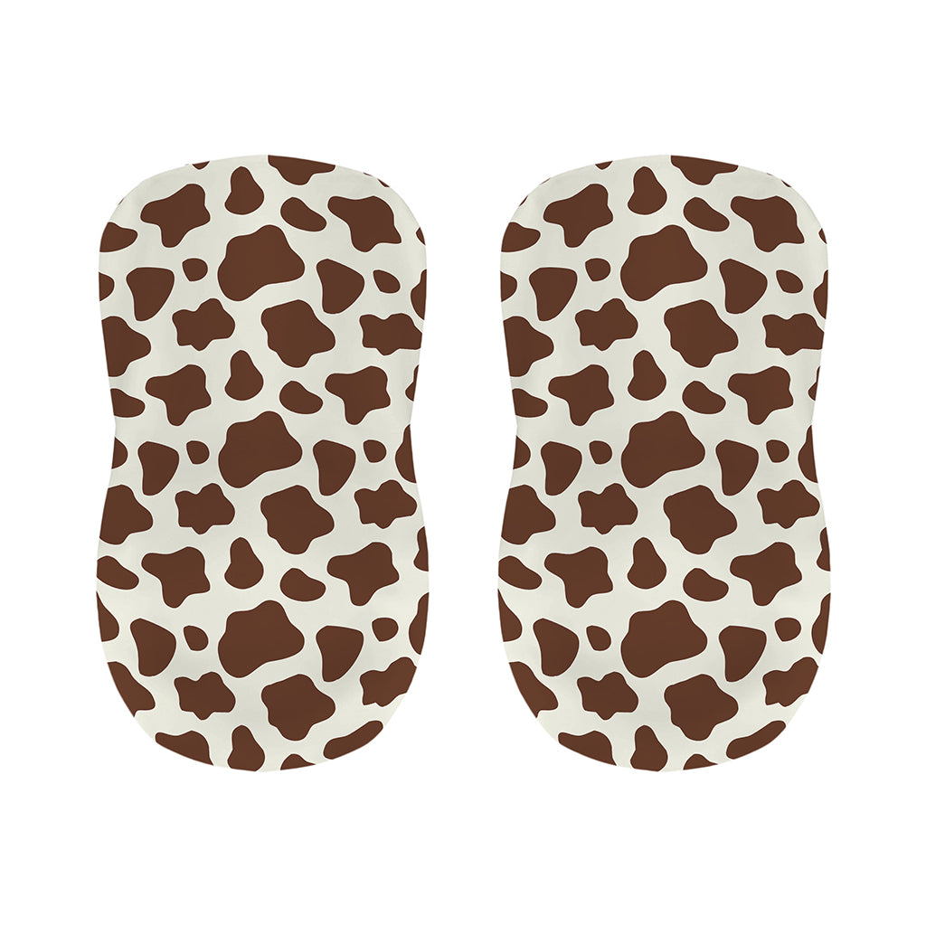 Brown And White Cow Print Bar Stool Covers