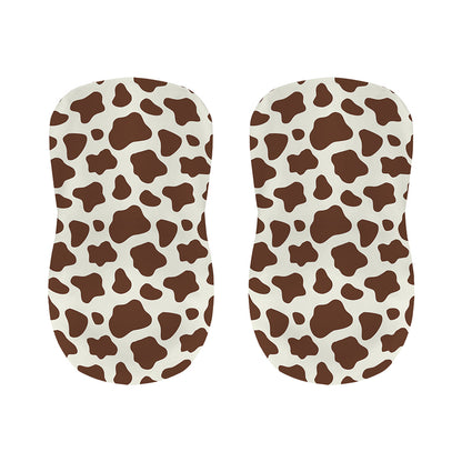 Brown And White Cow Print Bar Stool Covers