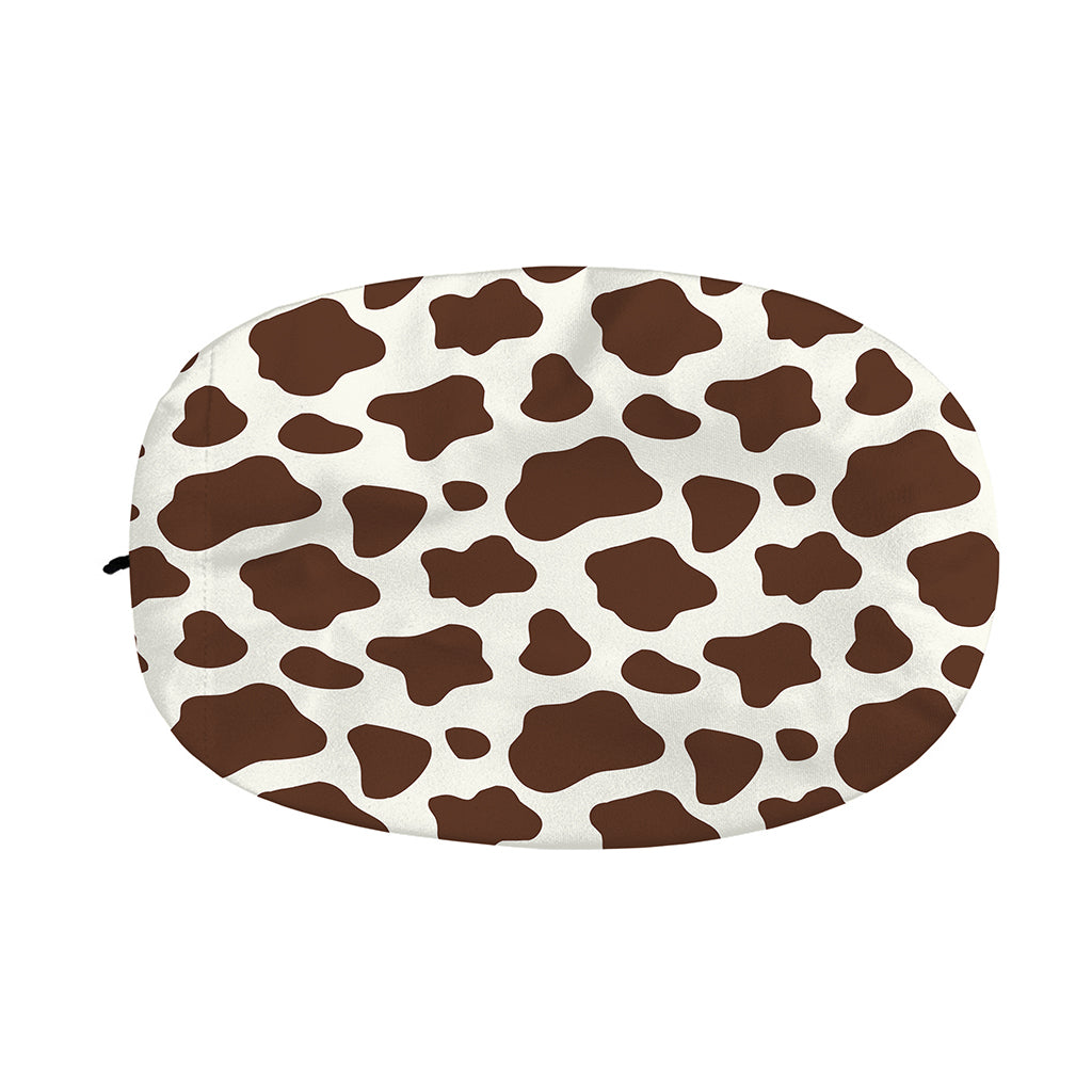 Brown And White Cow Print Car Side Mirror Covers