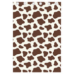 Brown And White Cow Print Curtain