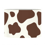 Brown And White Cow Print Drum Lamp Shade