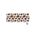 Brown And White Cow Print Extended Mouse Pad