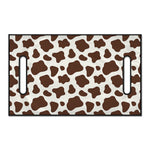 Brown And White Cow Print Golf Cart Seat Cover
