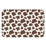 Brown And White Cow Print Indoor Door Mat