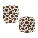 Brown And White Cow Print Office Chair Cover