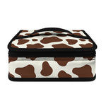 Brown And White Cow Print Small Lunch Bag