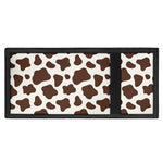 Brown And White Cow Print Trifold Wallet