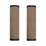 Brown Beige And Red Glen Plaid Print Handle Covers
