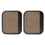 Brown Beige And Red Glen Plaid Print Handle Covers