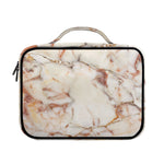 Brown Beige Marble Print Briefcase Bible Bag