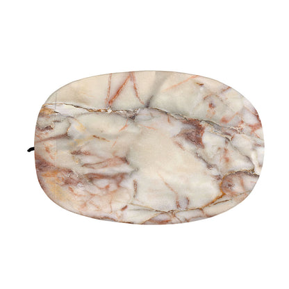Brown Beige Marble Print Car Side Mirror Covers