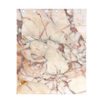 Brown Beige Marble Print Curtain