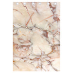 Brown Beige Marble Print Curtain
