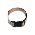 Brown Beige Marble Print Dog Collar