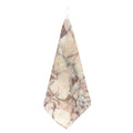 Brown Beige Marble Print Hand Towel