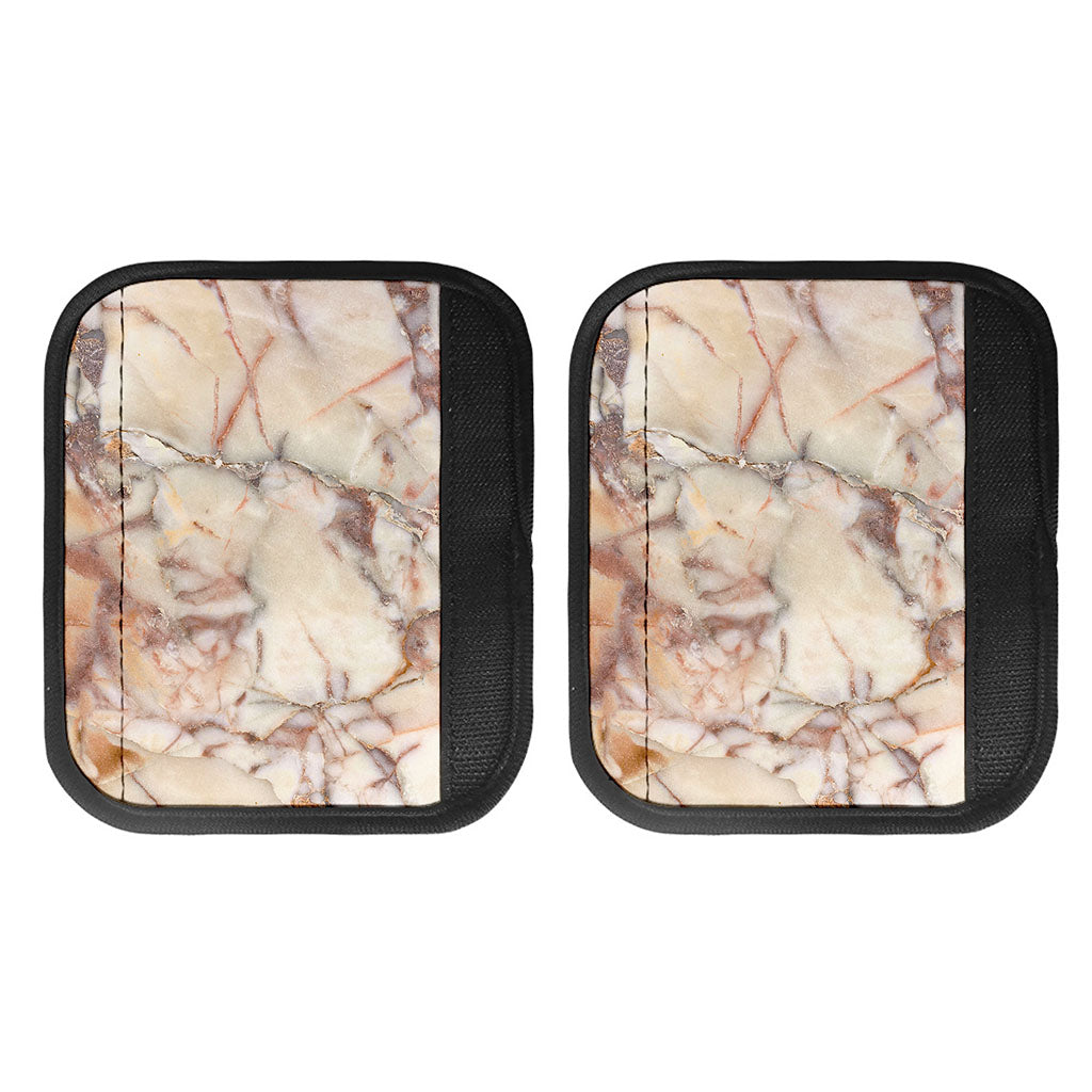 Brown Beige Marble Print Handle Covers
