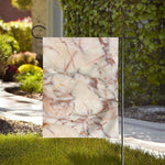 Brown Beige Marble Print House Flag