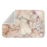Brown Beige Marble Print Indoor Door Mat