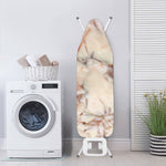 Brown Beige Marble Print Ironing Board Cover