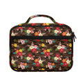 Brown Camo Hibiscus Flower Print Briefcase Bible Bag