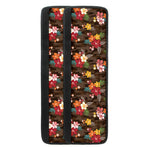 Brown Camo Hibiscus Flower Print Refrigerator Handle Covers