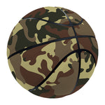 Brown Camouflage Print Basketball