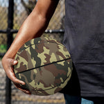 Brown Camouflage Print Basketball