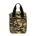 Brown Camouflage Print Bible Tote Bag