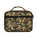 Brown Camouflage Print Briefcase Bible Bag