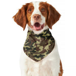 Brown Camouflage Print Dog Bandana