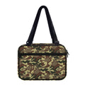 Brown Camouflage Print Double Strap Bible Bag