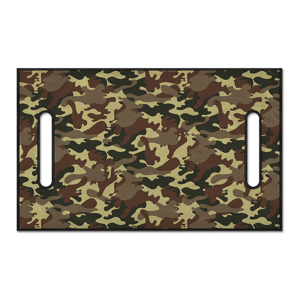 Brown Camouflage Print Golf Cart Seat Cover