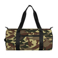 Brown Camouflage Print Gym Bag
