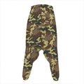 Brown Camouflage Print Hammer Pants