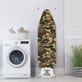 Brown Camouflage Print Ironing Board Cover