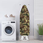 Brown Camouflage Print Ironing Board Cover
