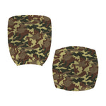 Brown Camouflage Print Office Chair Cover
