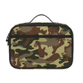Brown Camouflage Print Portable Lunch Bag